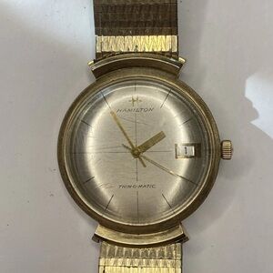 Hamilton Two-Tone Gold and Silver Watch